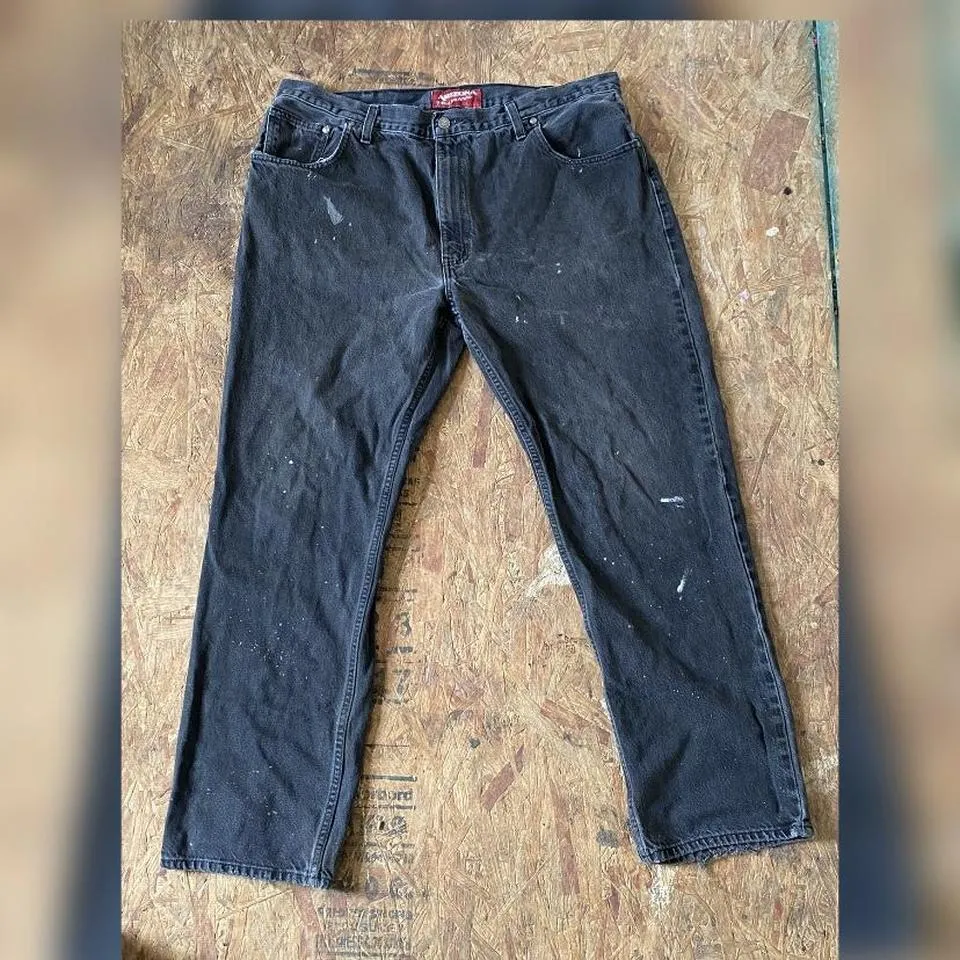 Arizona Men's Black Jeans
