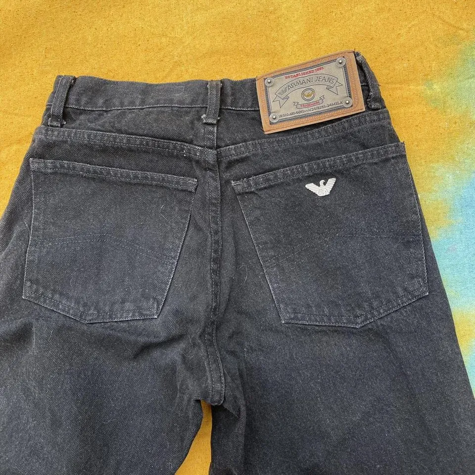 Armani Men's Black Jeans