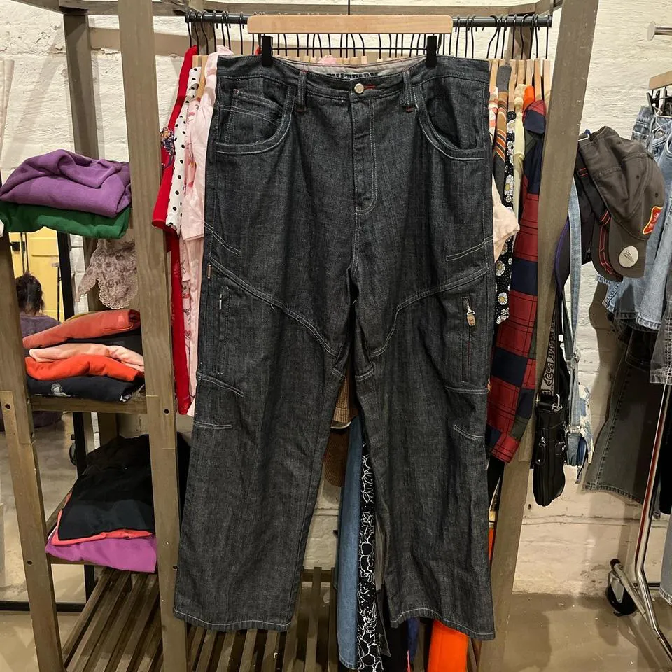 Baby Phat Men's Grey Jeans
