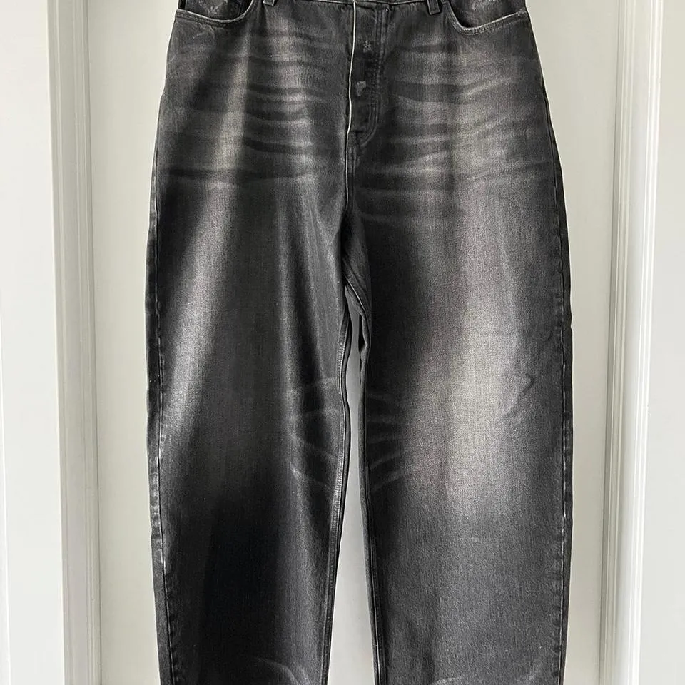 Balenciaga Men's Grey Jeans