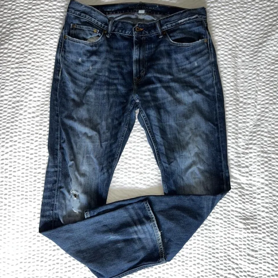 Banana Republic Men's Navy Jeans