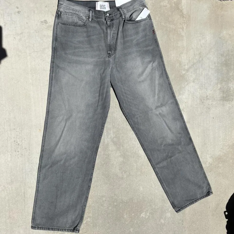BDG Men's Grey Jeans