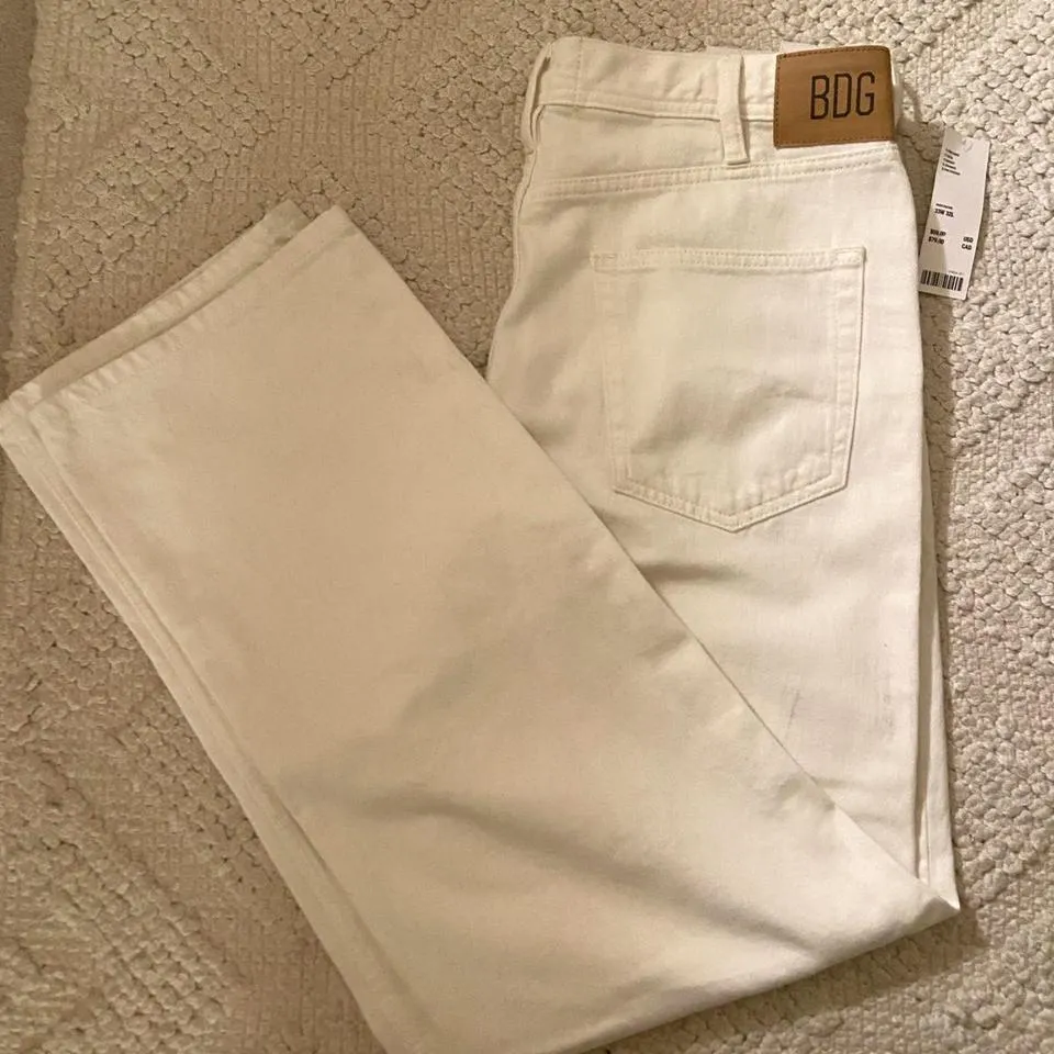 BDG Men's White Jeans
