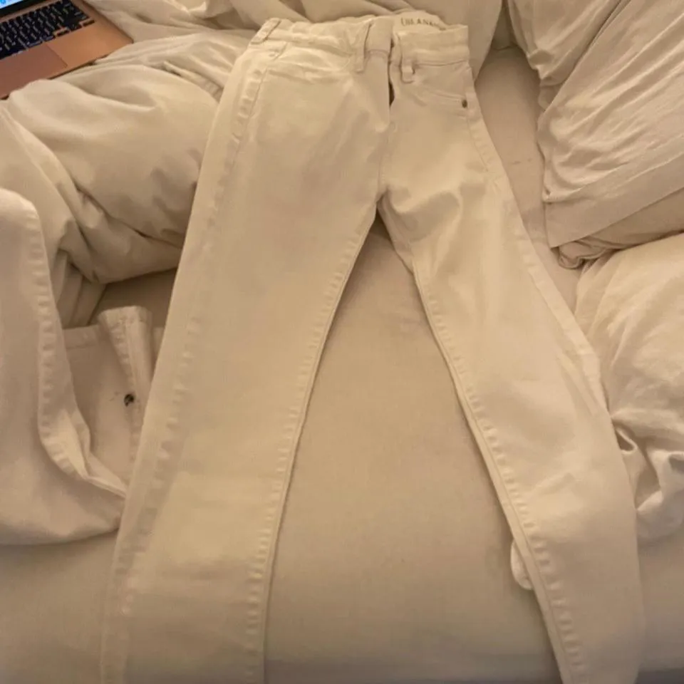 Blank NYC Men's White Jeans