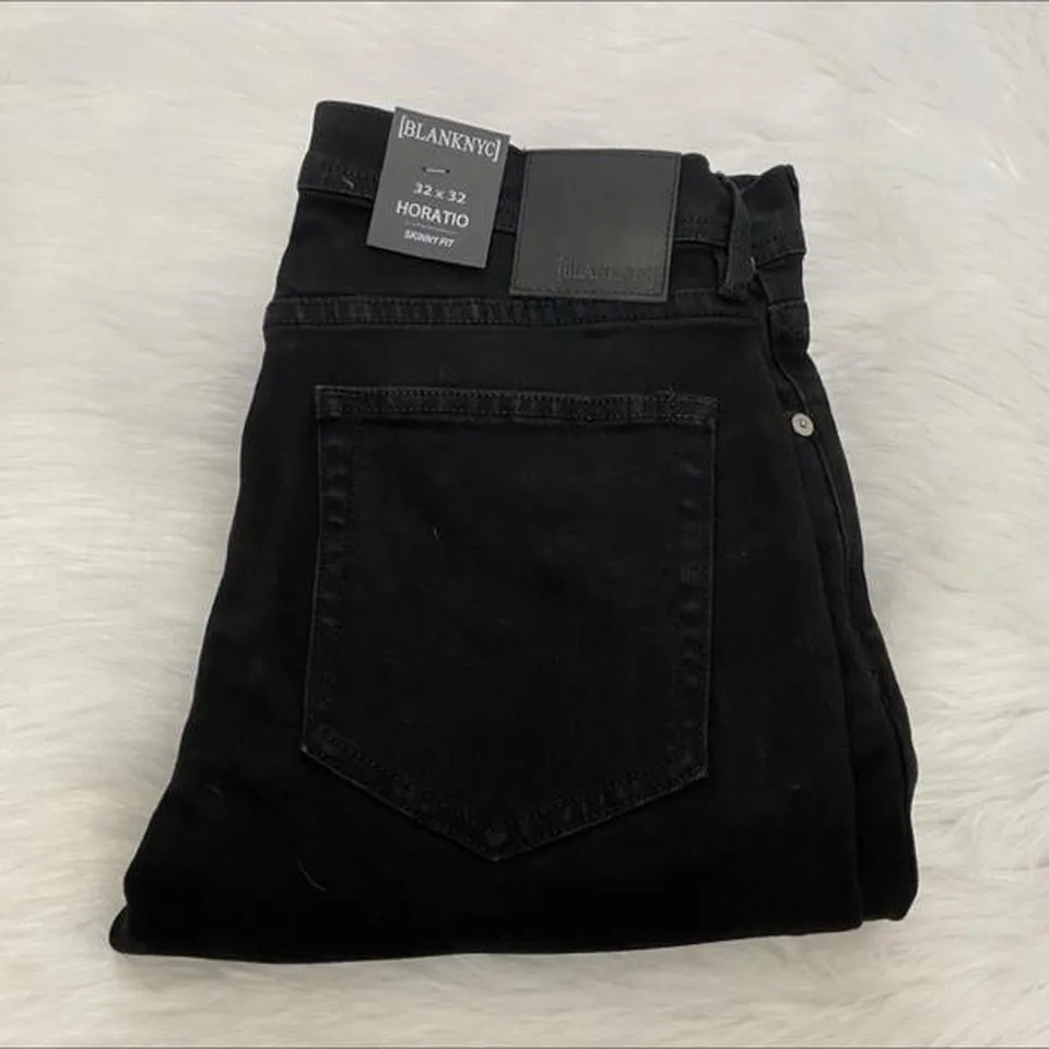 Blank NYC Men's Black Jeans