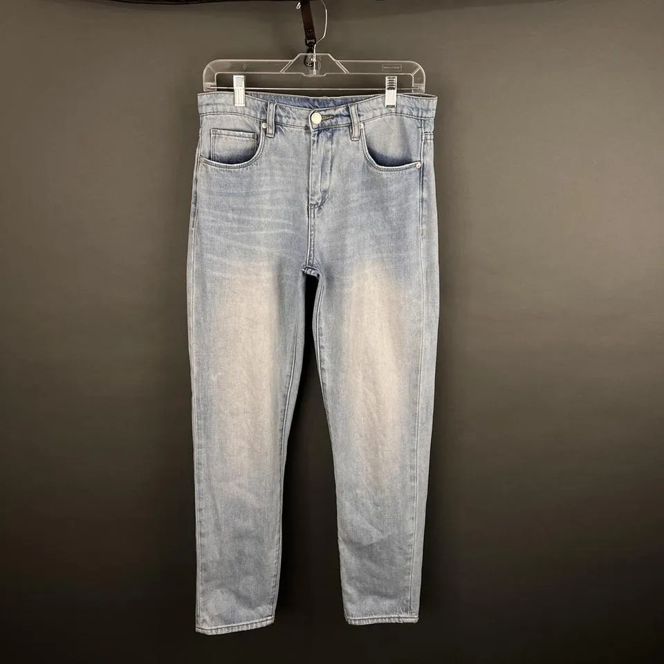 Blank NYC Men's Blue and Silver Jeans