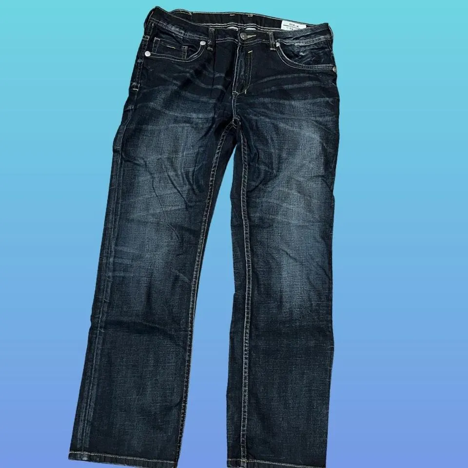 Buffalo David Bitton Men's Blue Jeans