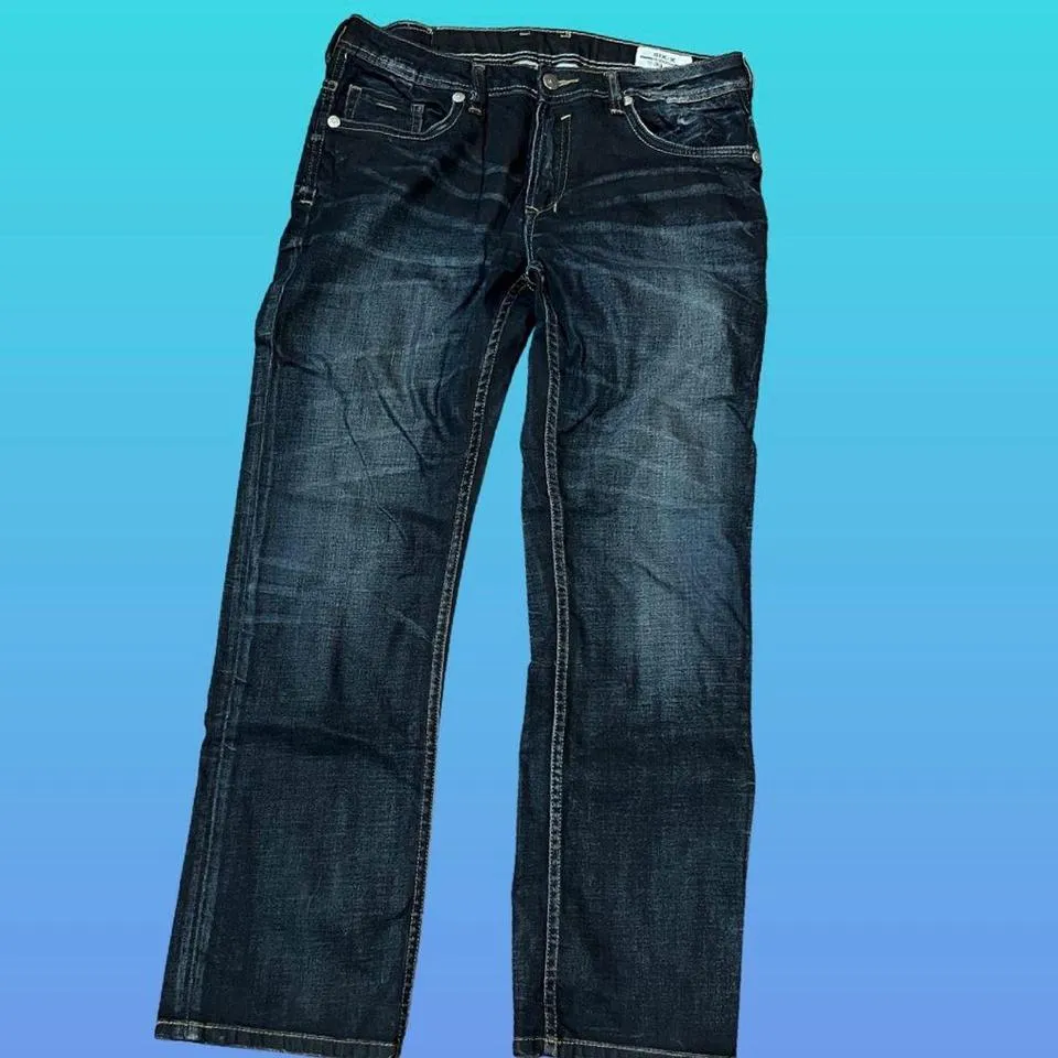 Buffalo David Bitton Men's Blue Jeans