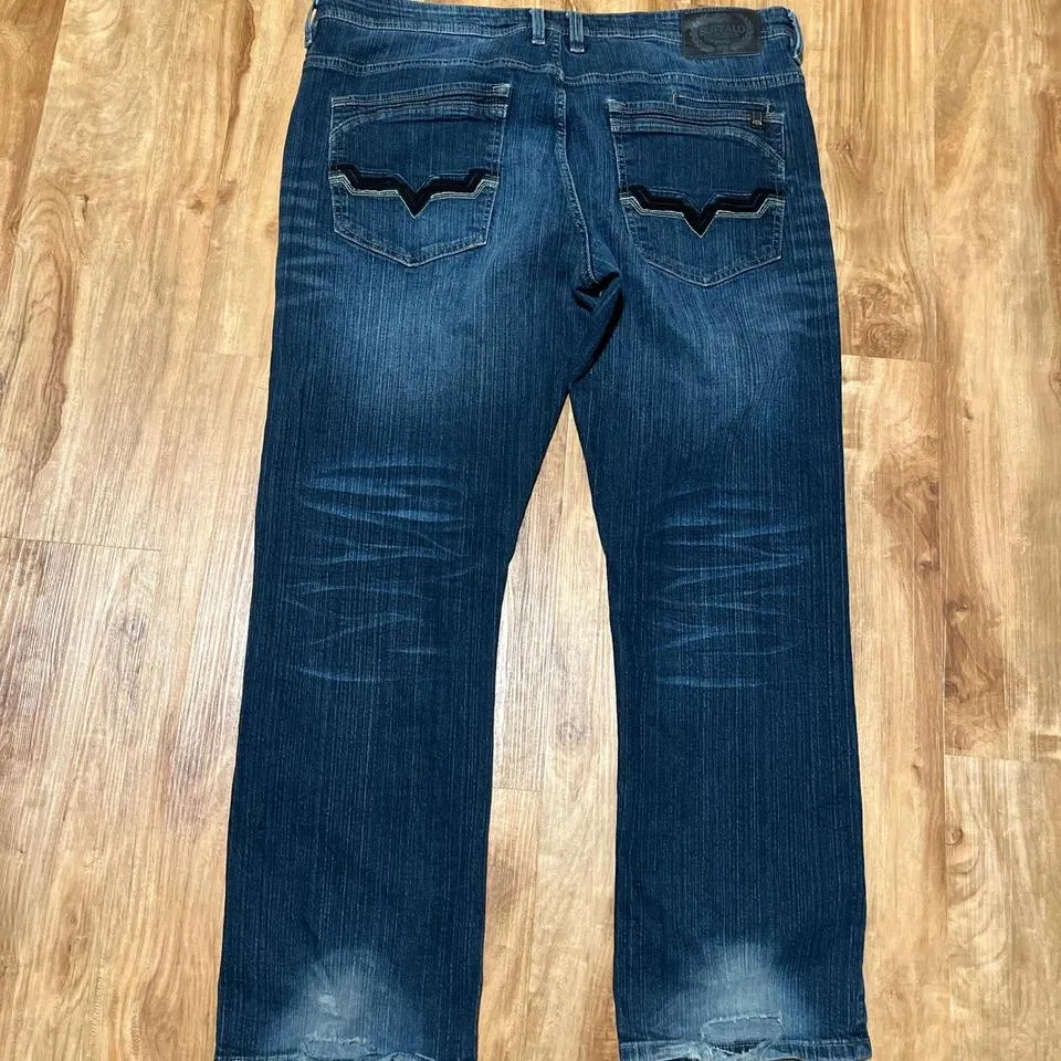 Buffalo David Bitton Men's Blue Jeans