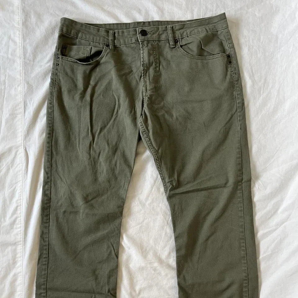 Buffalo David Bitton Men's Green Jeans