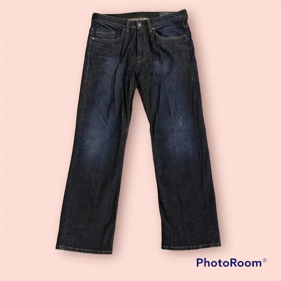 Buffalo David Bitton Men's Navy Jeans