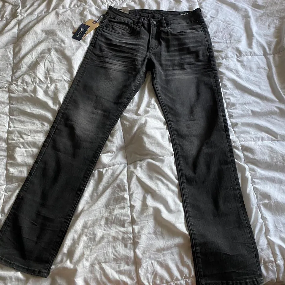 Buffalo David Bitton Men's Black Jeans