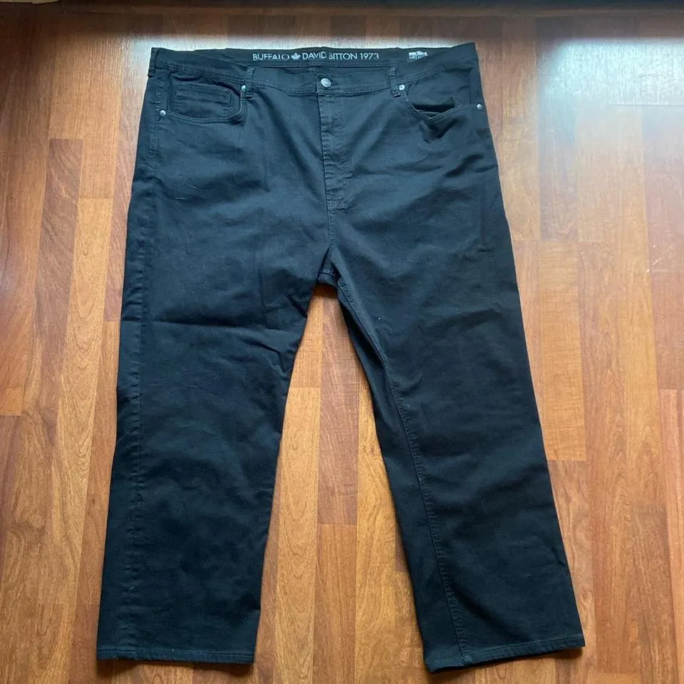 Buffalo David Bitton Men's Black Jeans