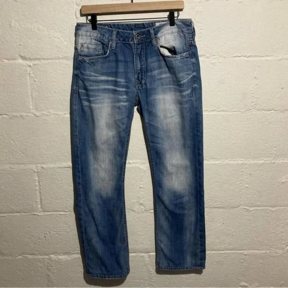 Buffalo David Bitton Men's Blue Jeans
