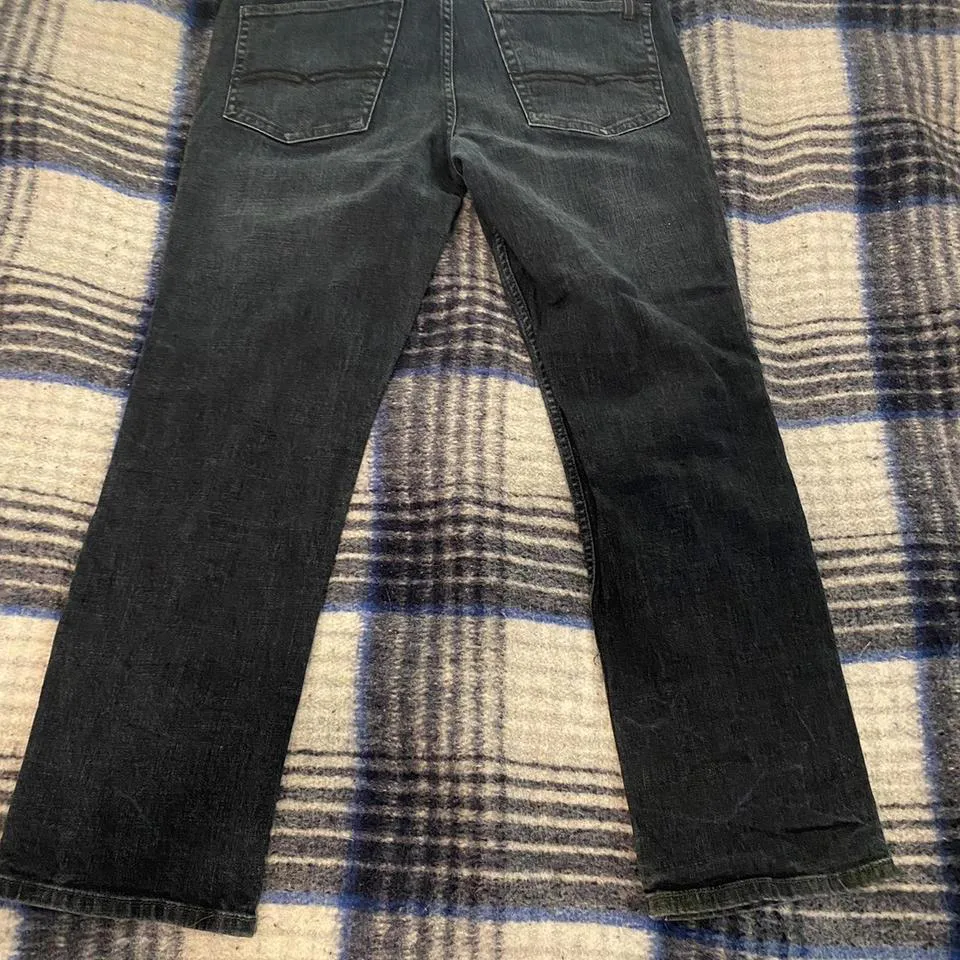 Buffalo David Bitton Men's Blue and Black Jeans