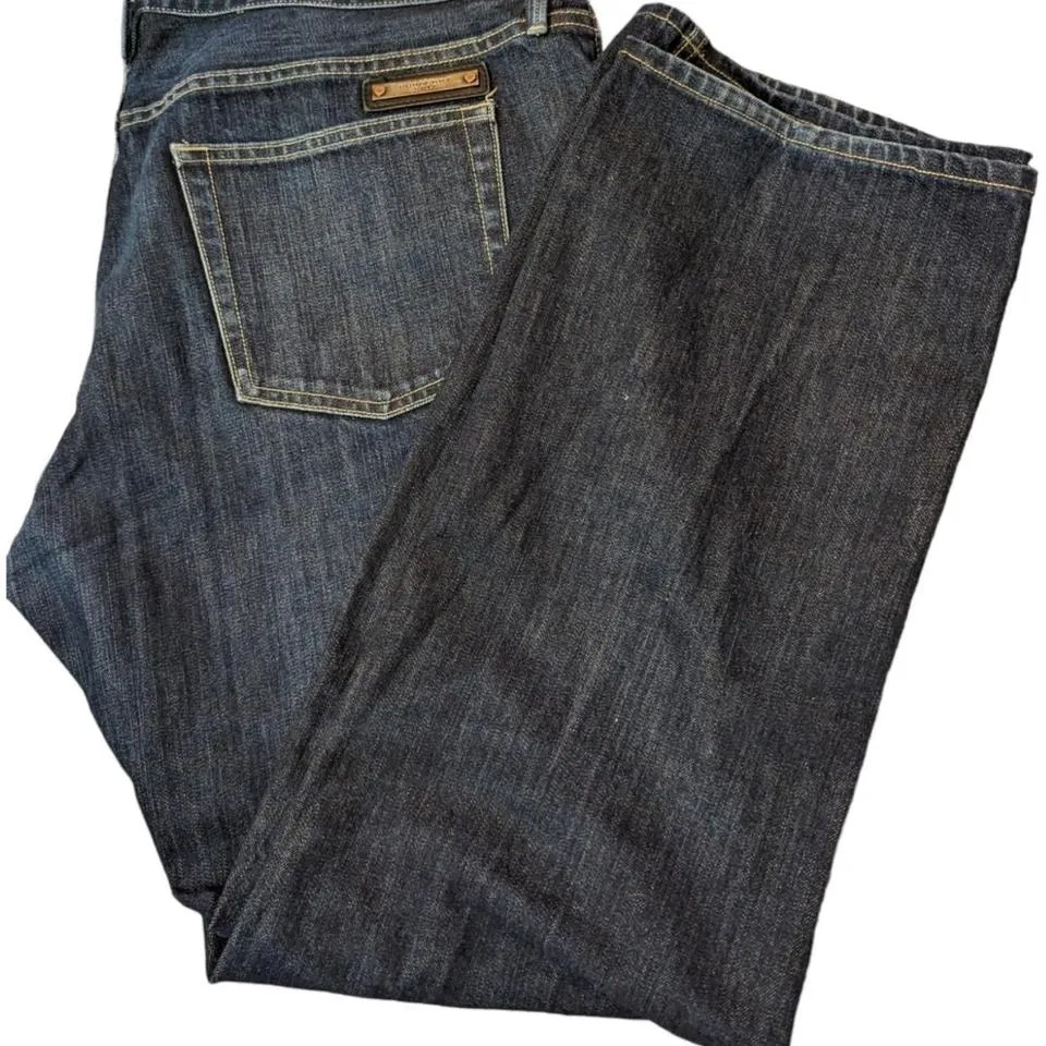 Burberry Men's Blue and Navy Jeans