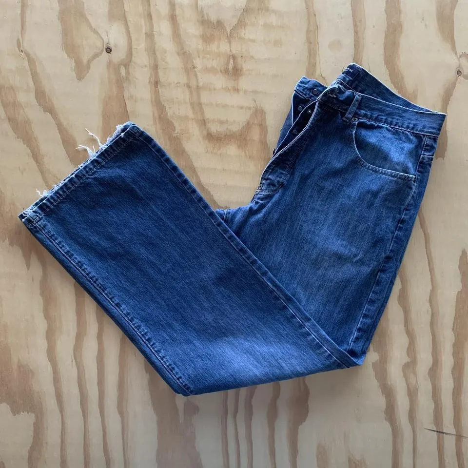 Burberry Men's Blue and Navy Jeans