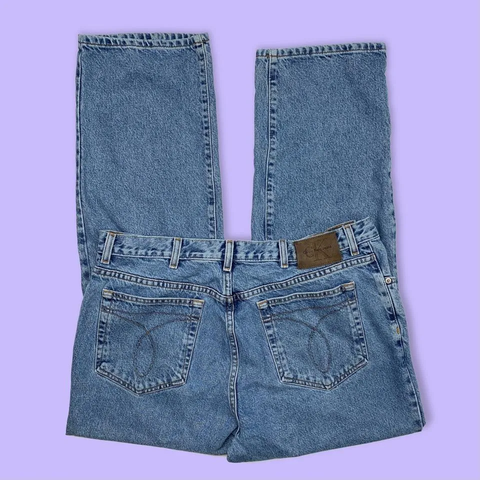 Calvin Klein Men's Blue Jeans