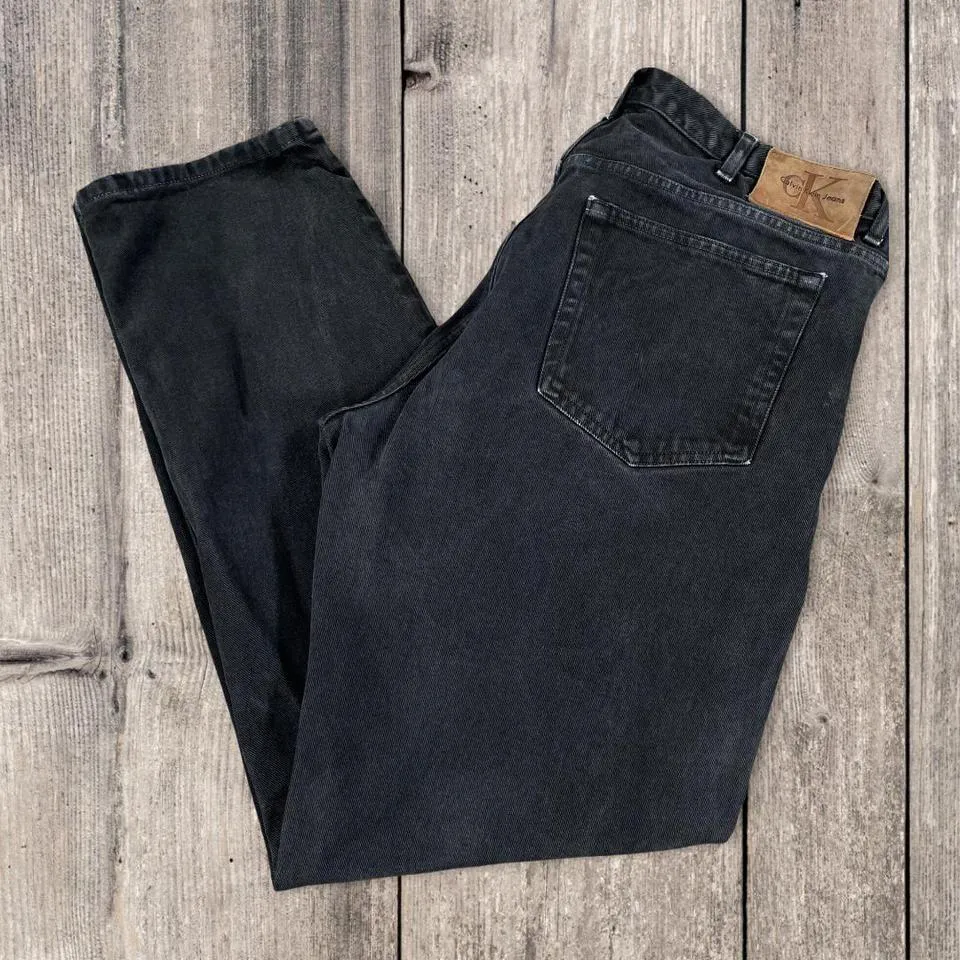 Calvin Klein Men's Black Jeans