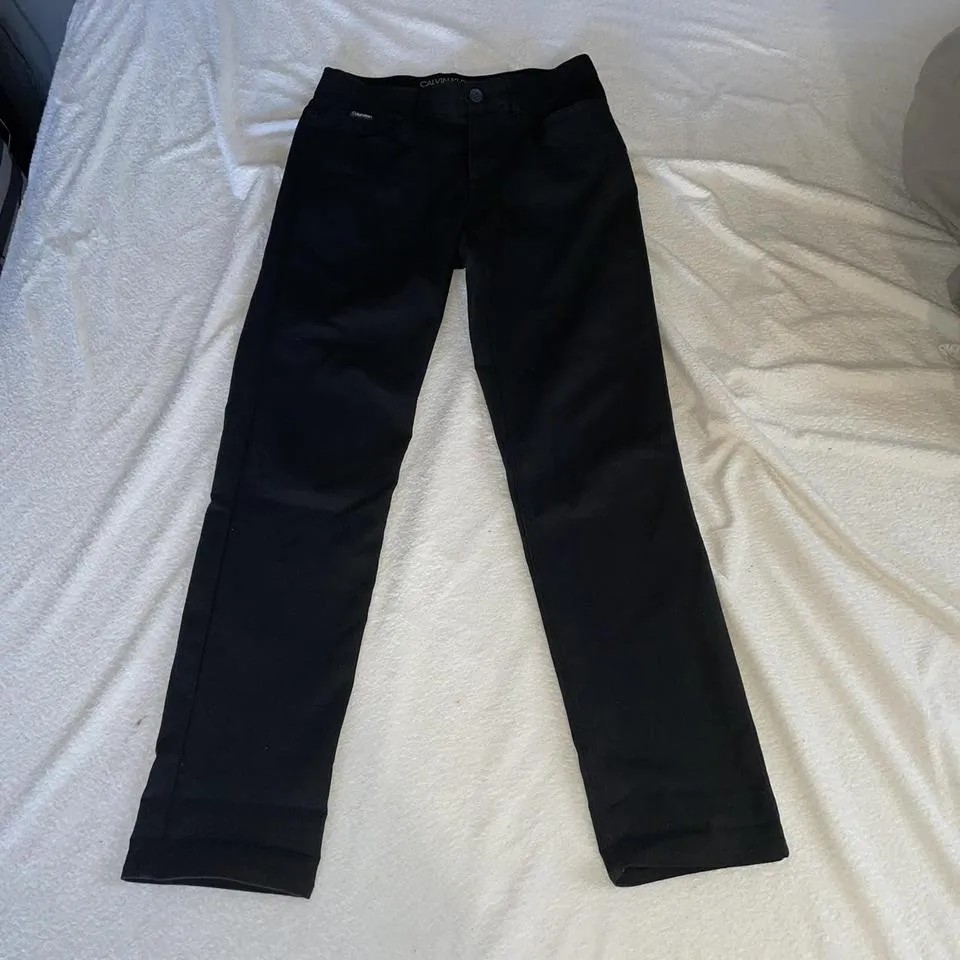 Calvin Klein Men's Black Jeans