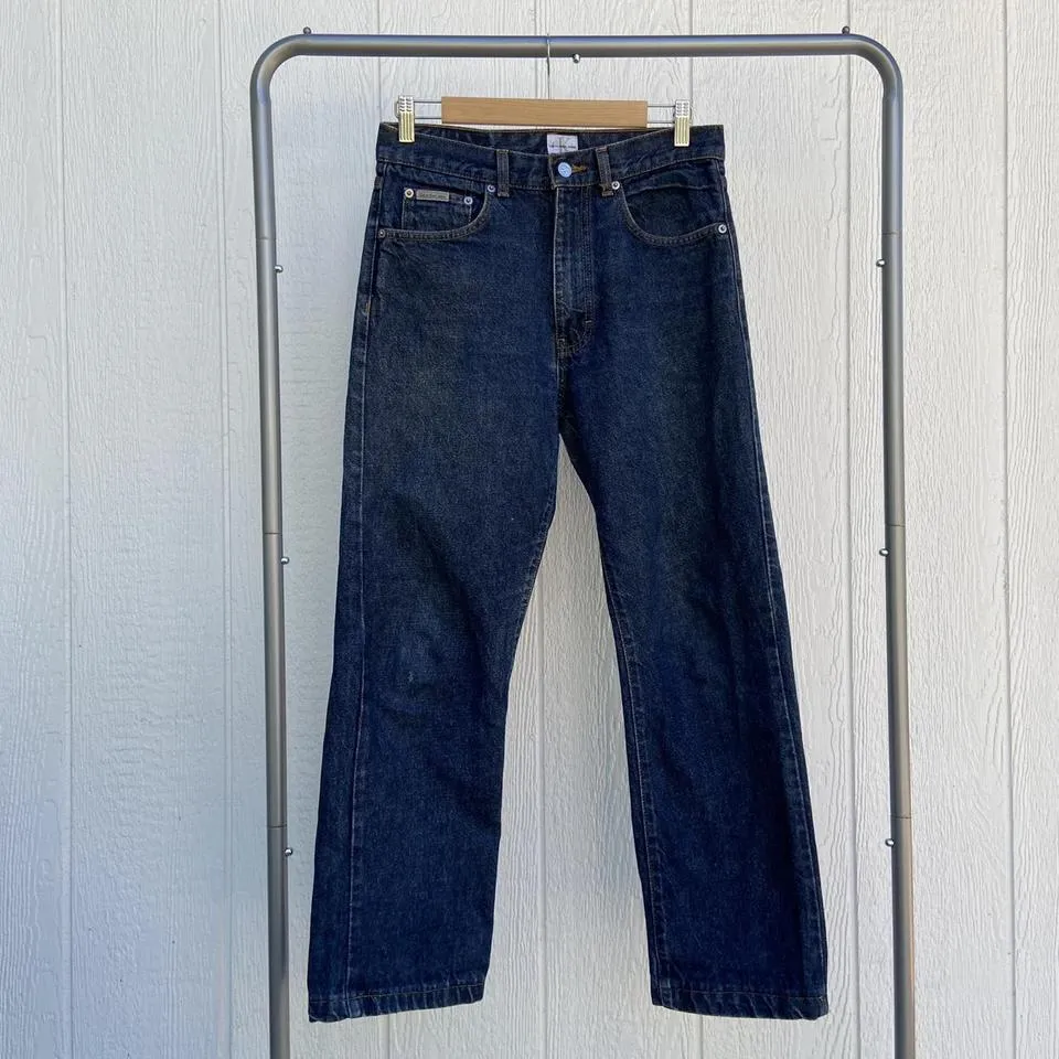 Calvin Klein Men's Navy Jeans