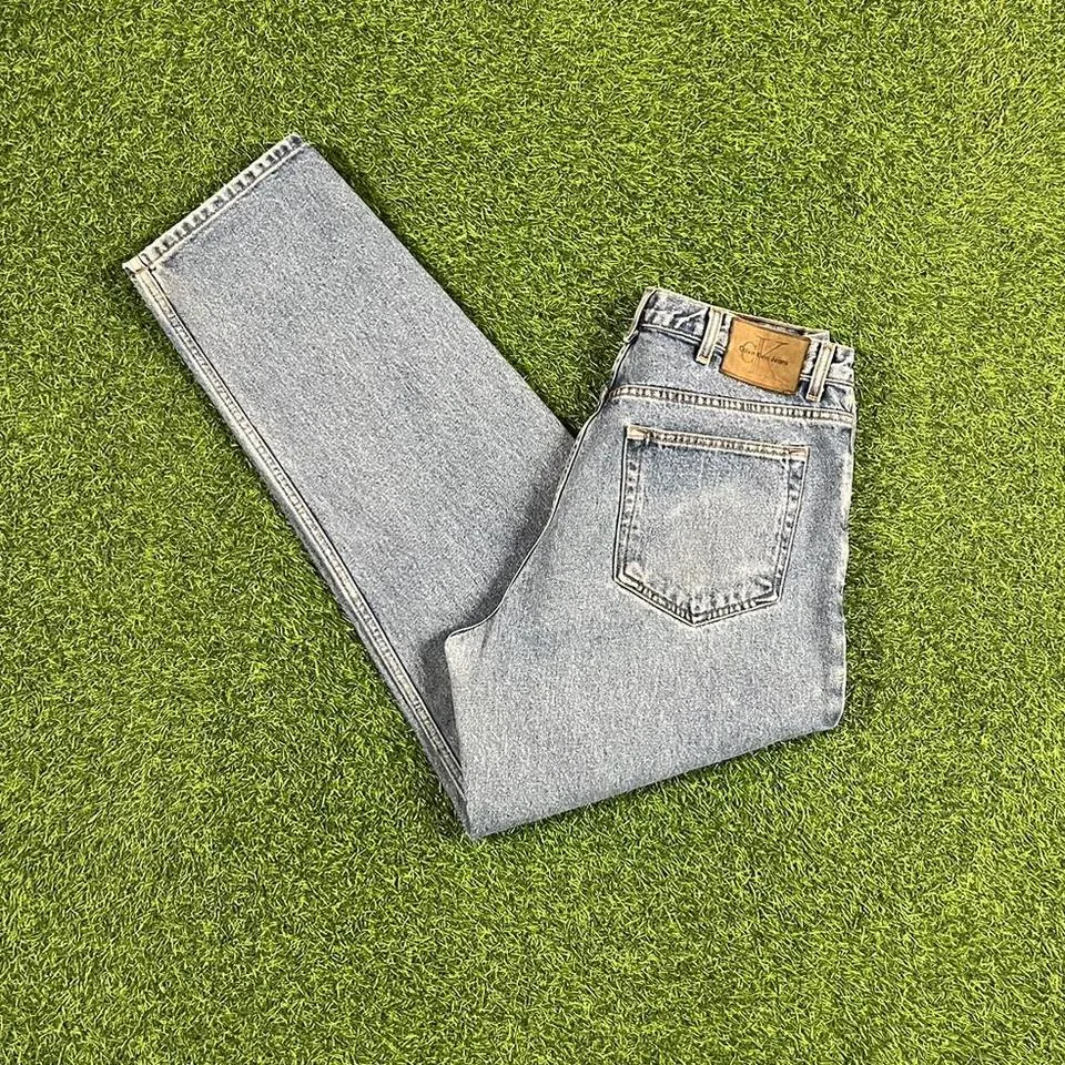 Calvin Klein Men's Blue Jeans