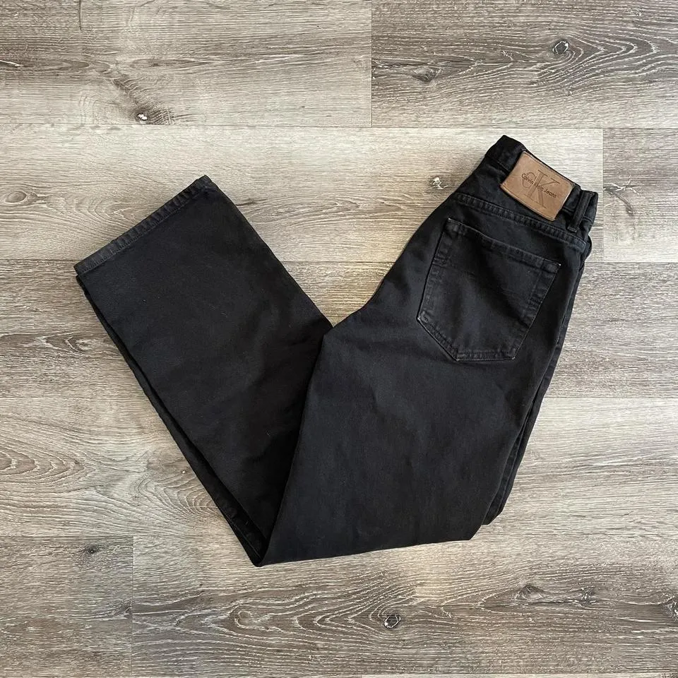 Calvin Klein Men's Black Jeans