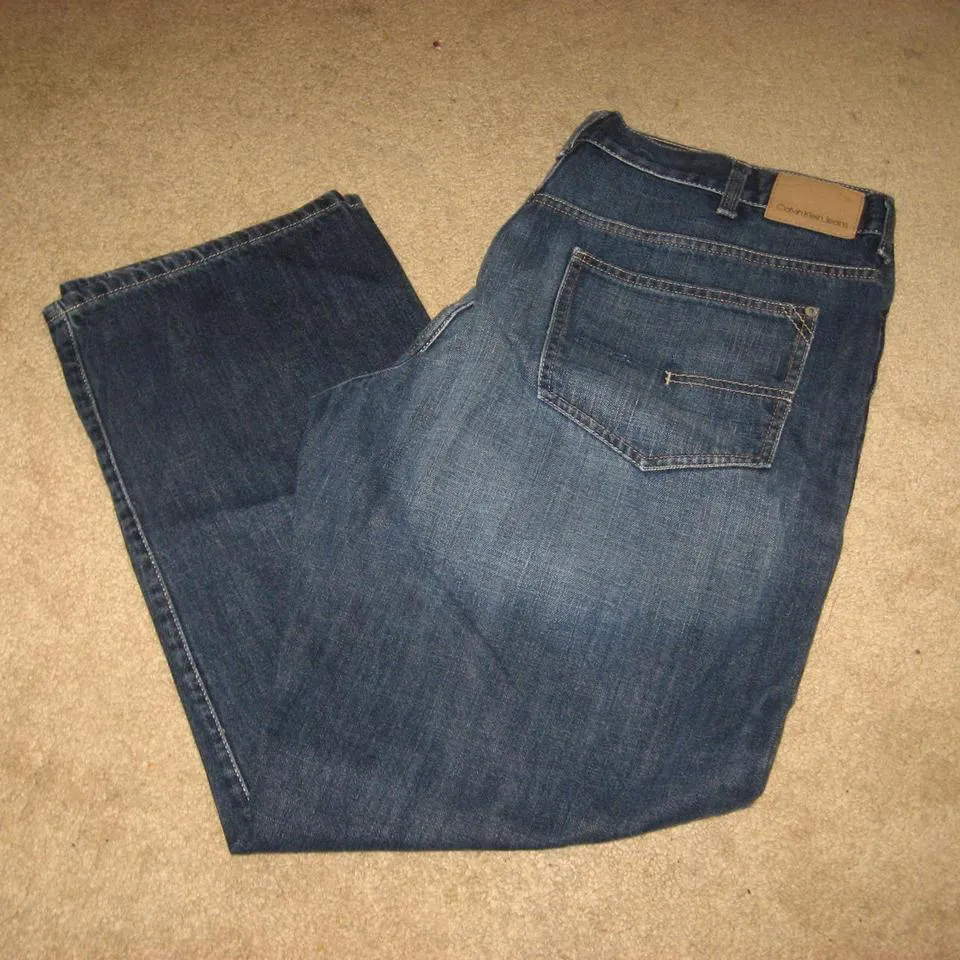 Calvin Klein Men's Blue Jeans