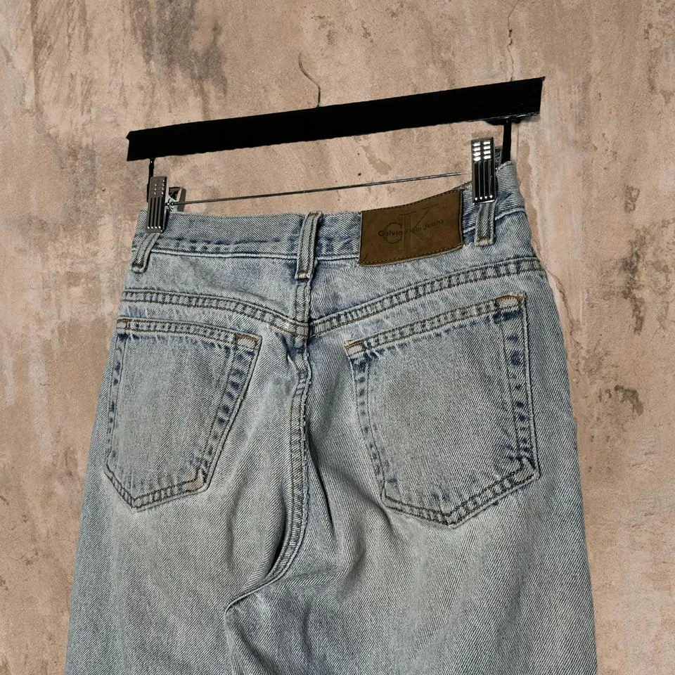 Calvin Klein Men's Blue and Brown Jeans