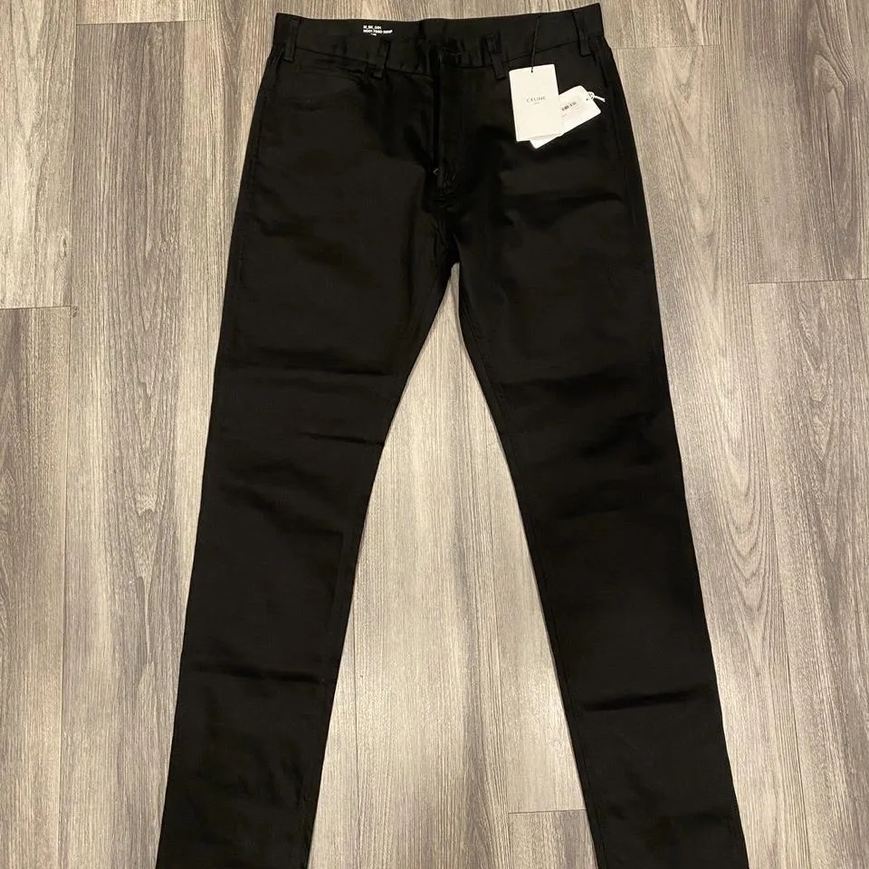 CELINE Men's Black Jeans