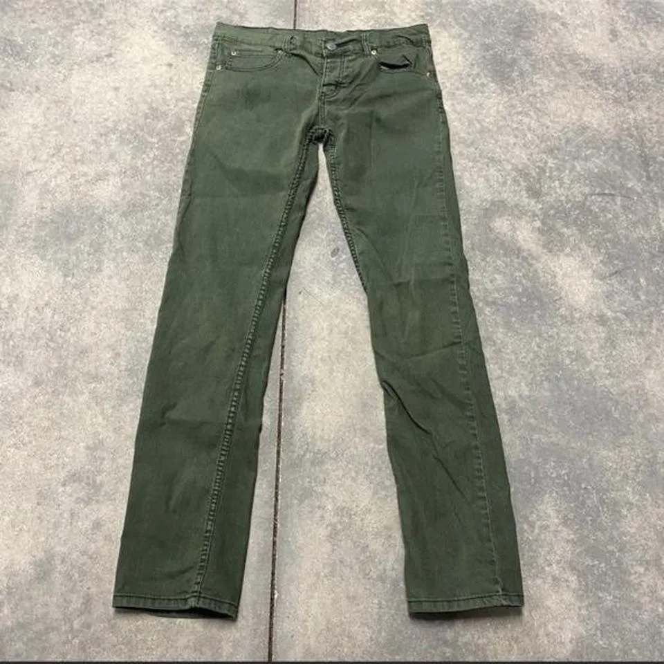 Cheap Monday Men's Green Jeans