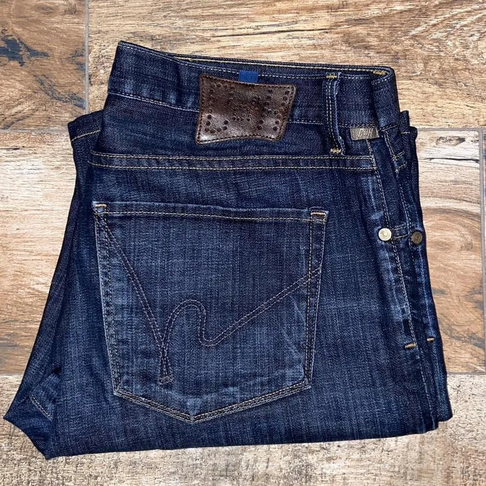 Citizens of Humanity Men's Blue and Navy Jeans