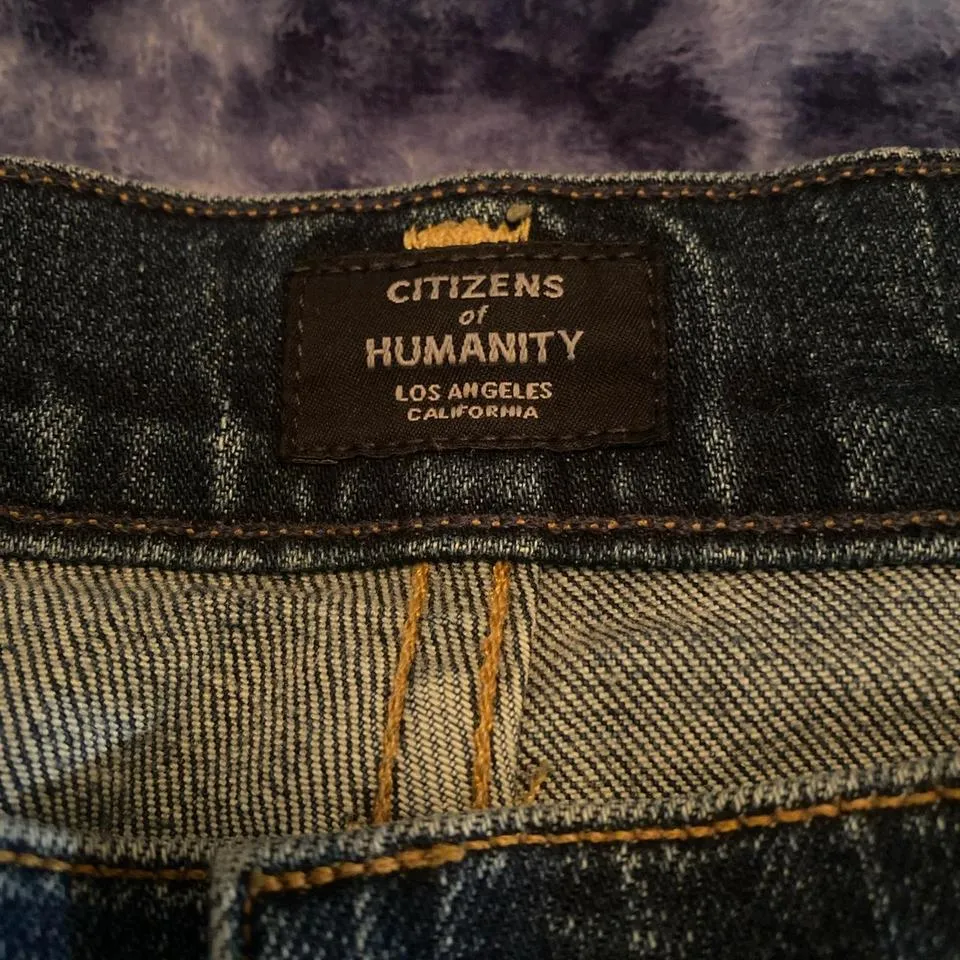 Citizens of Humanity Men's Navy Jeans