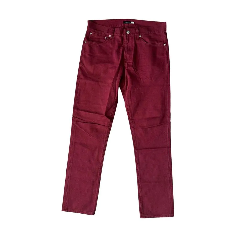 Club Monaco Men's Red Jeans