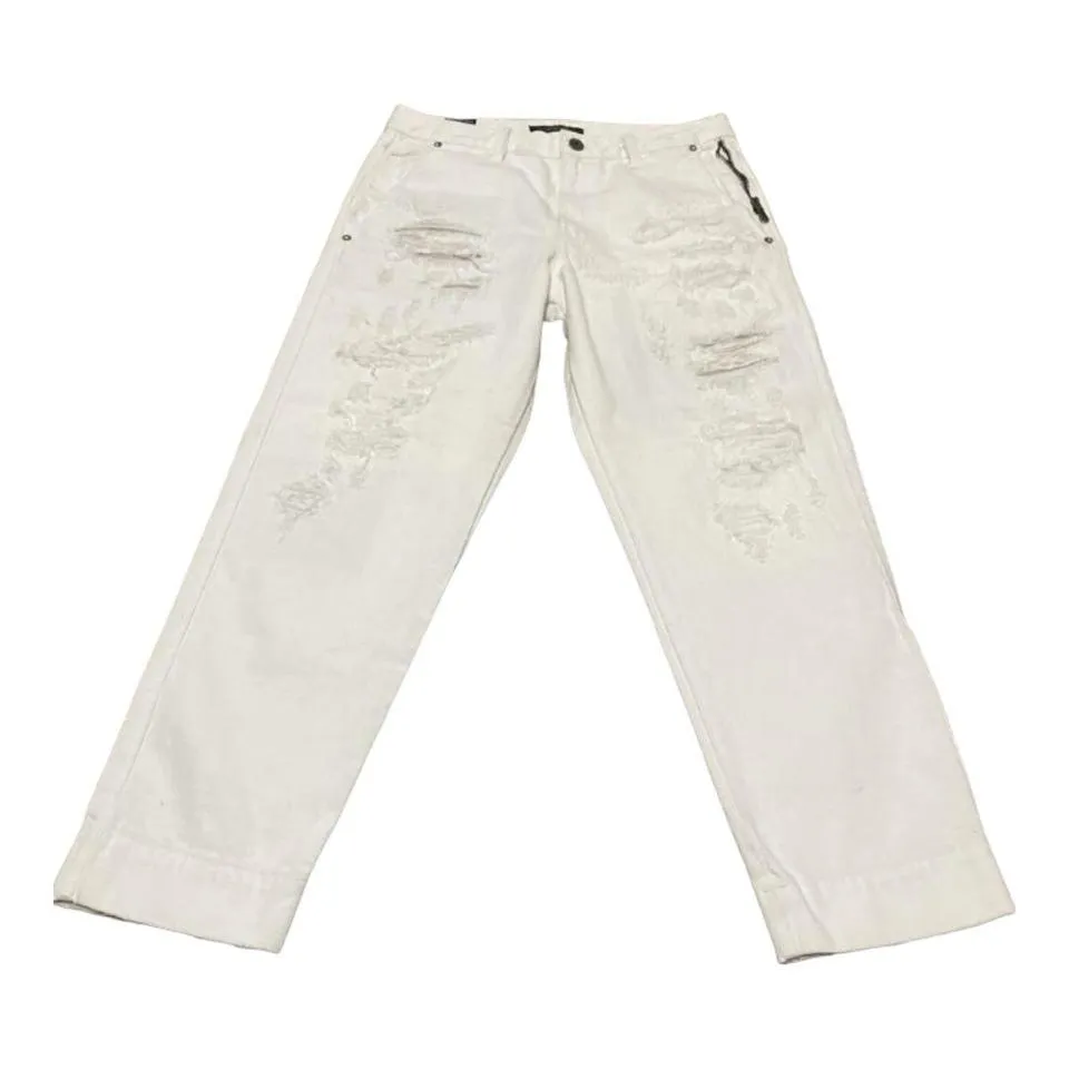 Cult of Individuality Men's White Jeans
