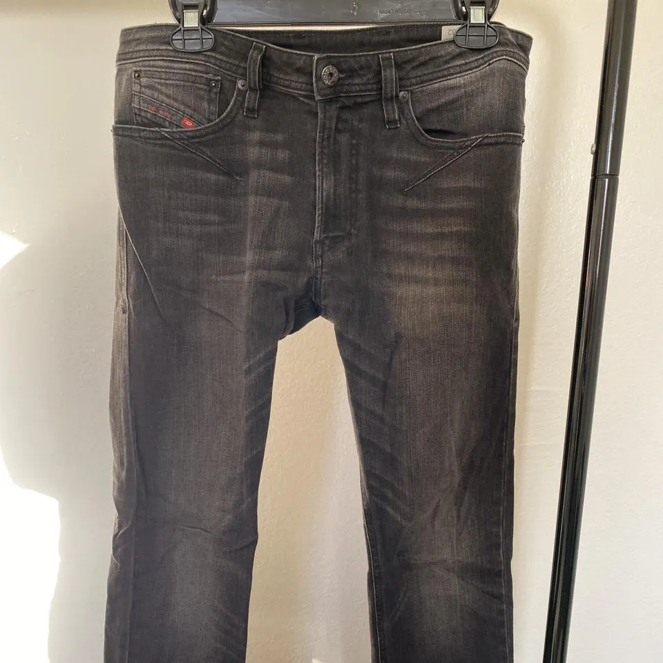 Diesel Men's Grey Jeans