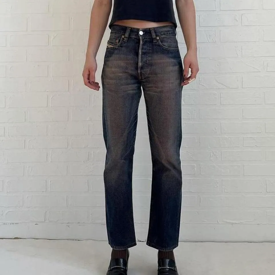 Diesel Men's Navy Jeans