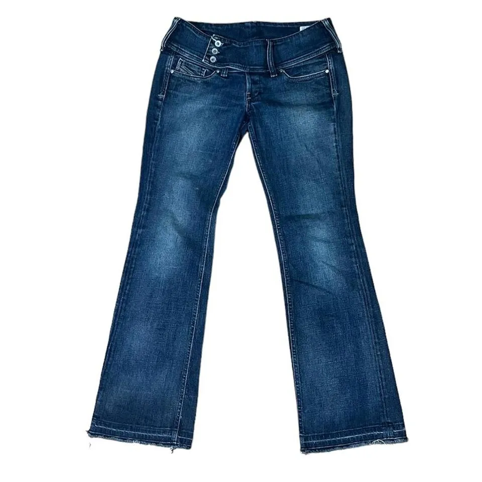 Diesel Men's Blue and Navy Jeans