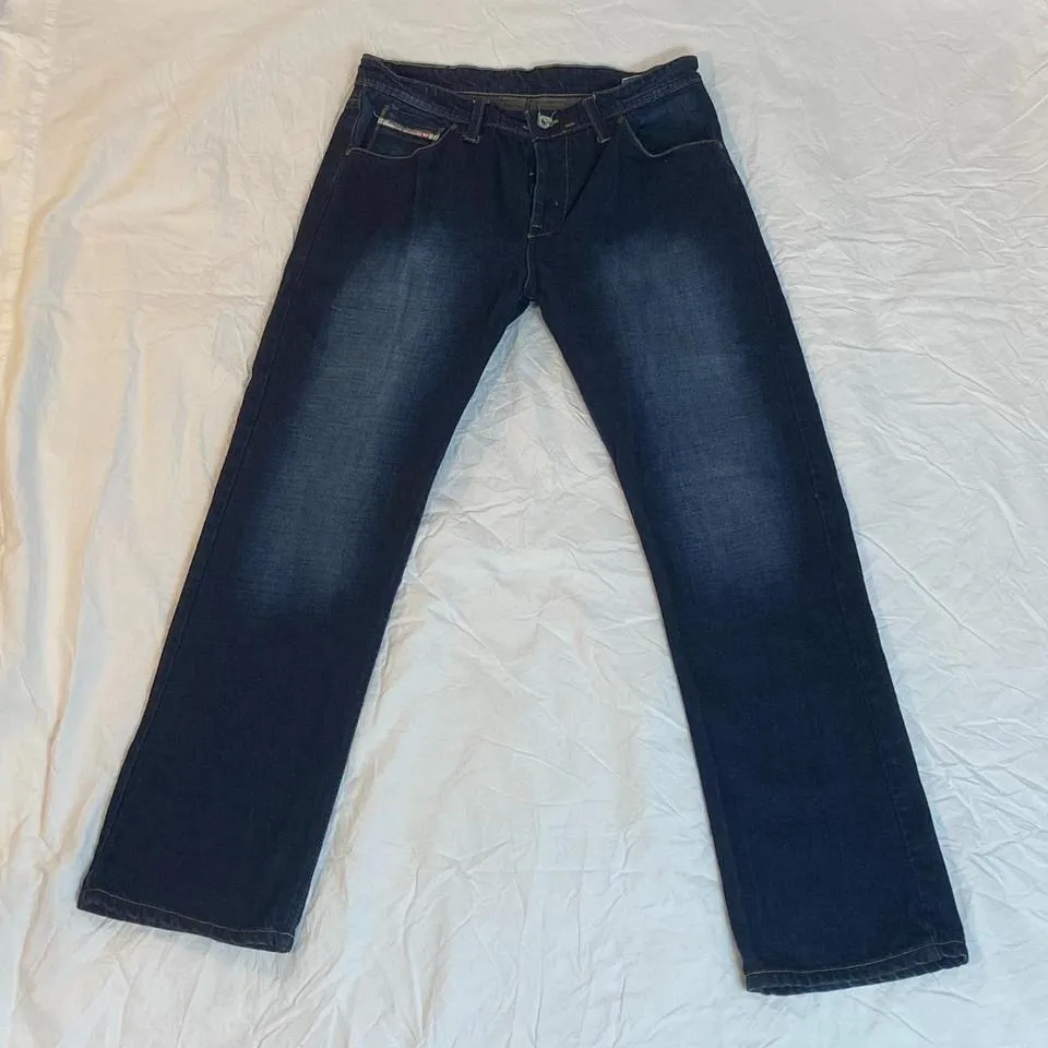 Diesel Men's Navy Jeans