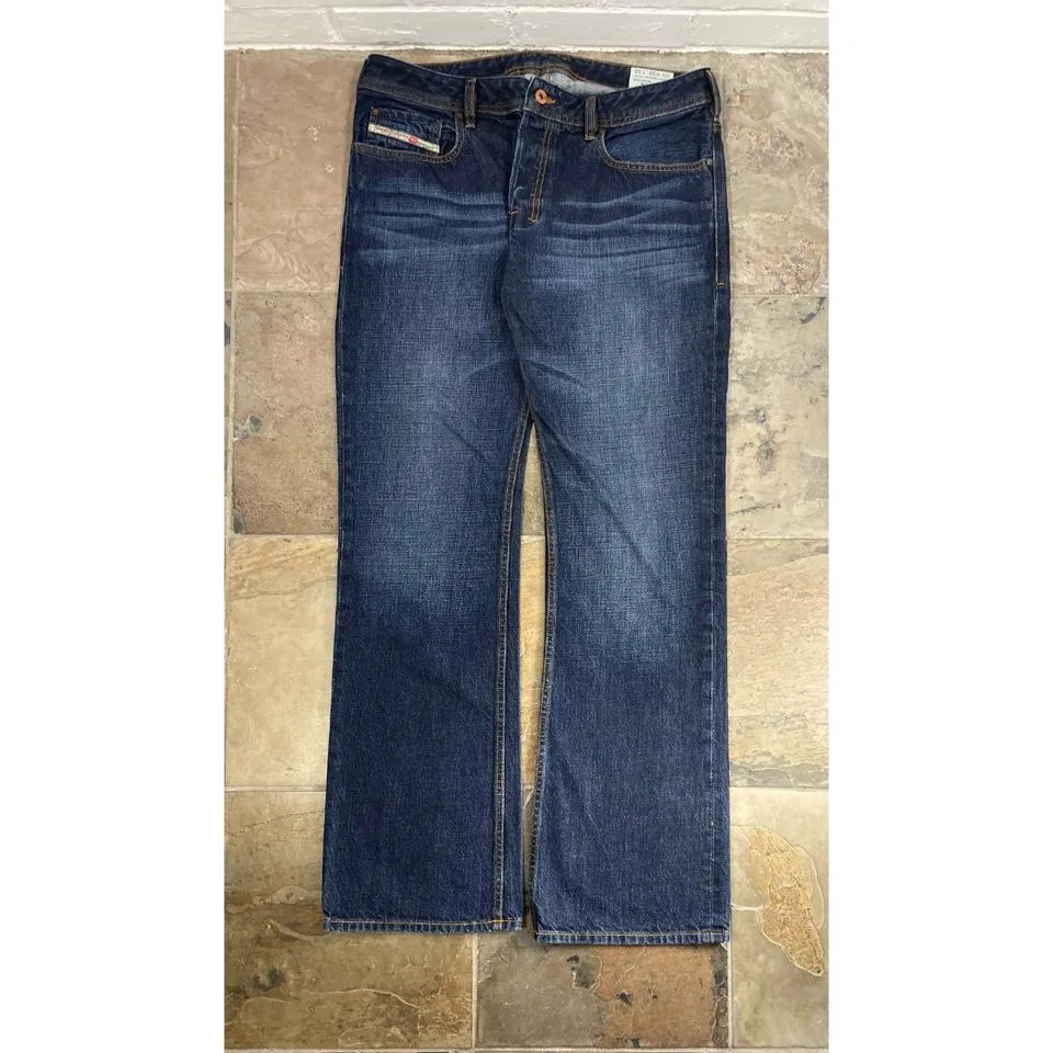 Diesel Men's Navy Jeans