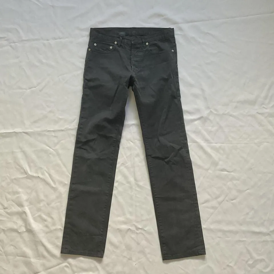 Dior Men's Black and Grey Jeans