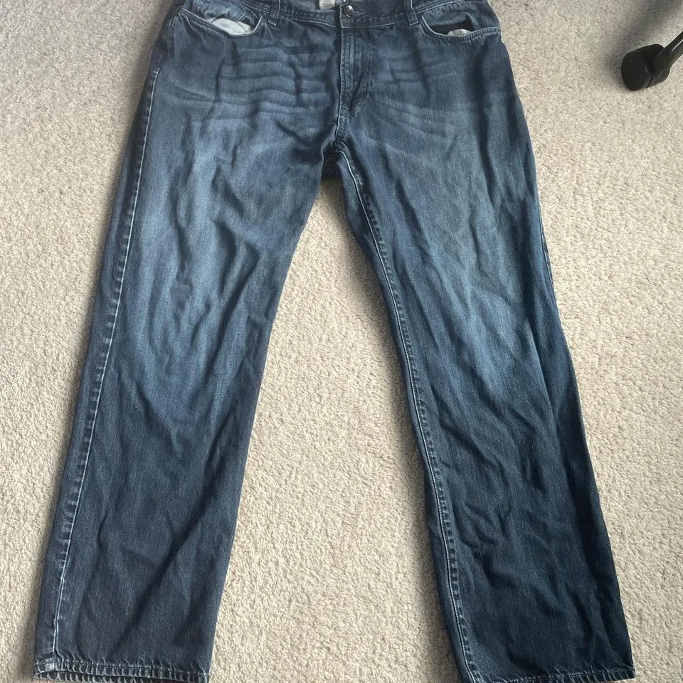 DKNY Men's Navy Jeans