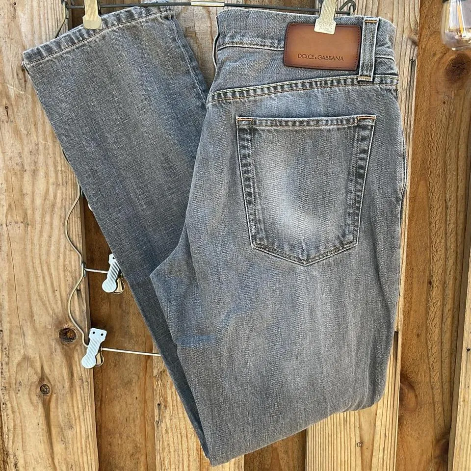 Dolce & Gabbana Men's Grey Jeans