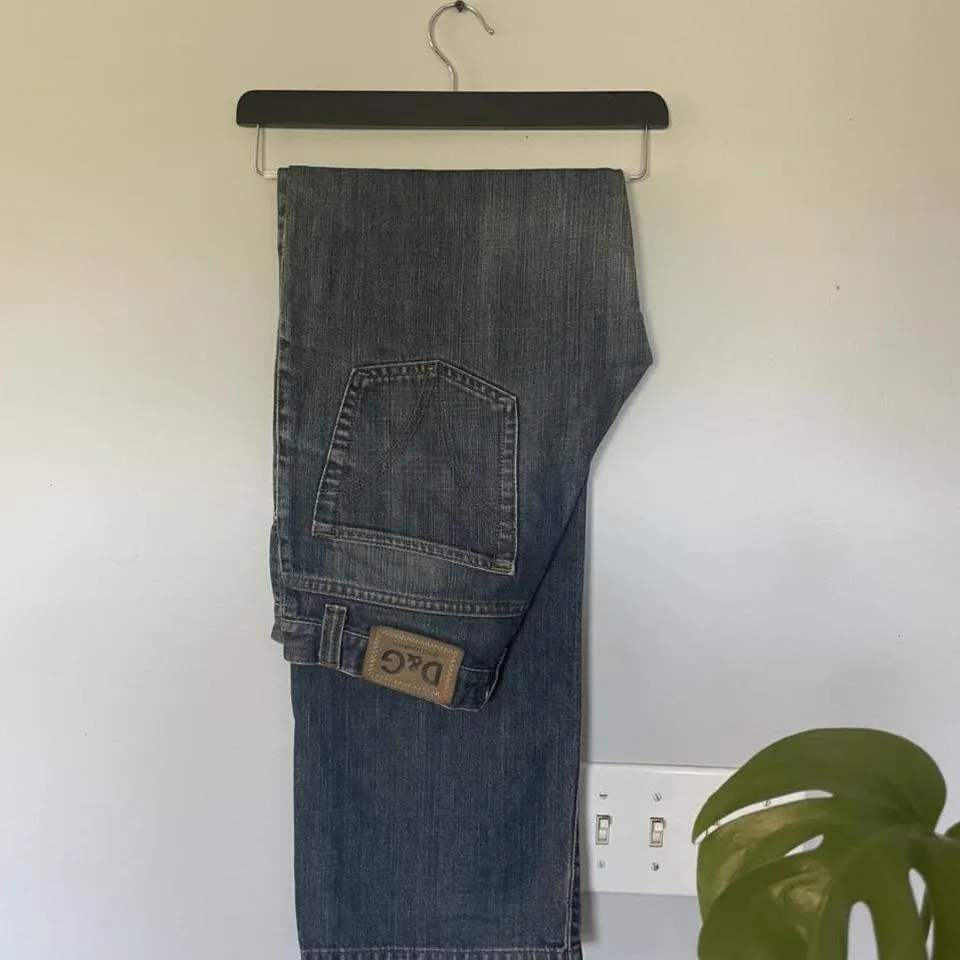 Dolce & Gabbana Men's Navy Jeans