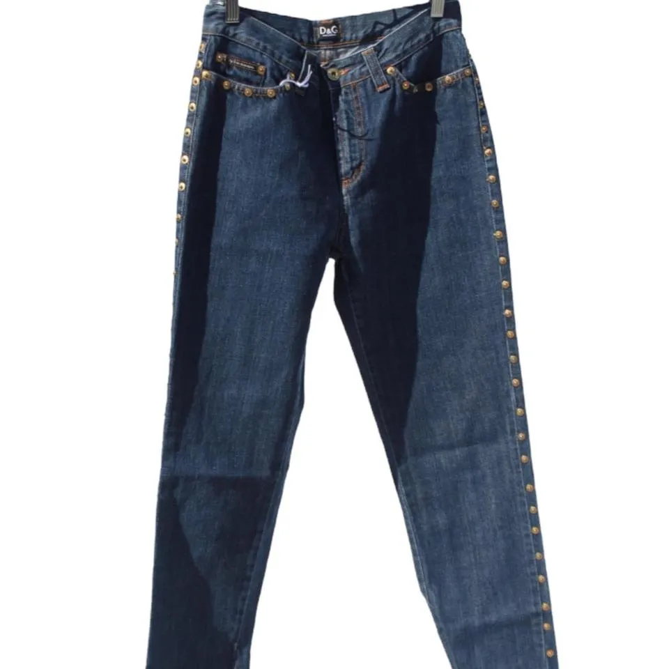 Dolce & Gabbana Men's Navy Jeans