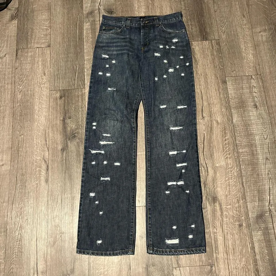 Dolce & Gabbana Men's Navy Jeans
