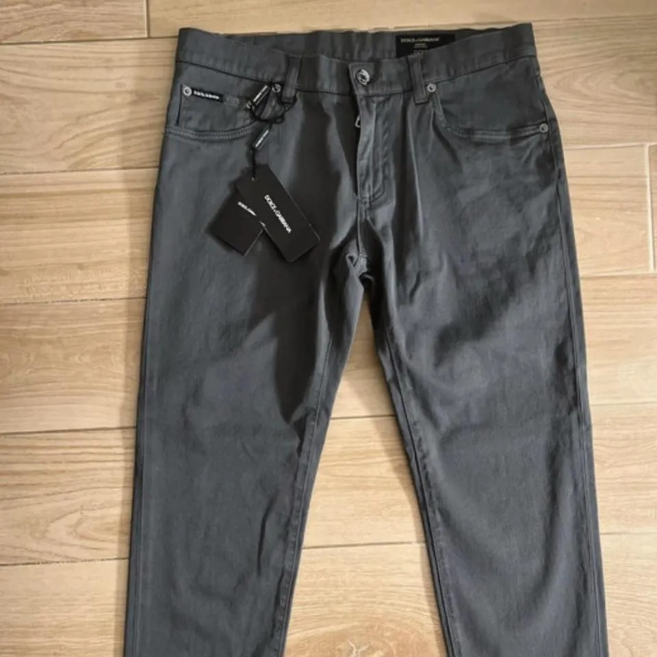 Dolce & Gabbana Men's Grey Jeans