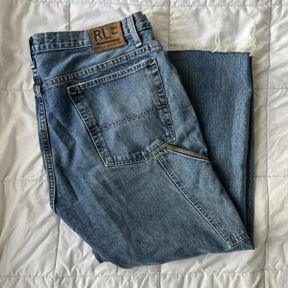 RRL by Ralph Lauren Men's Blue Jeans