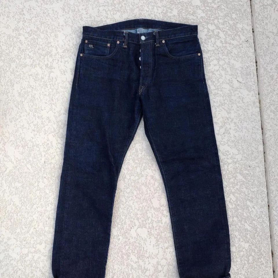 RRL by Ralph Lauren Men's Navy Jeans