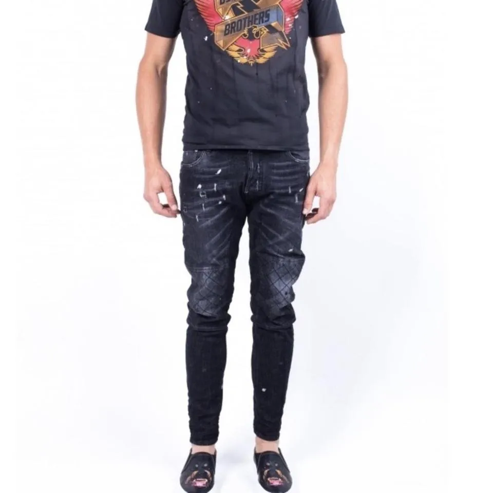 Dsquared2 Men's Blue and Navy Jeans